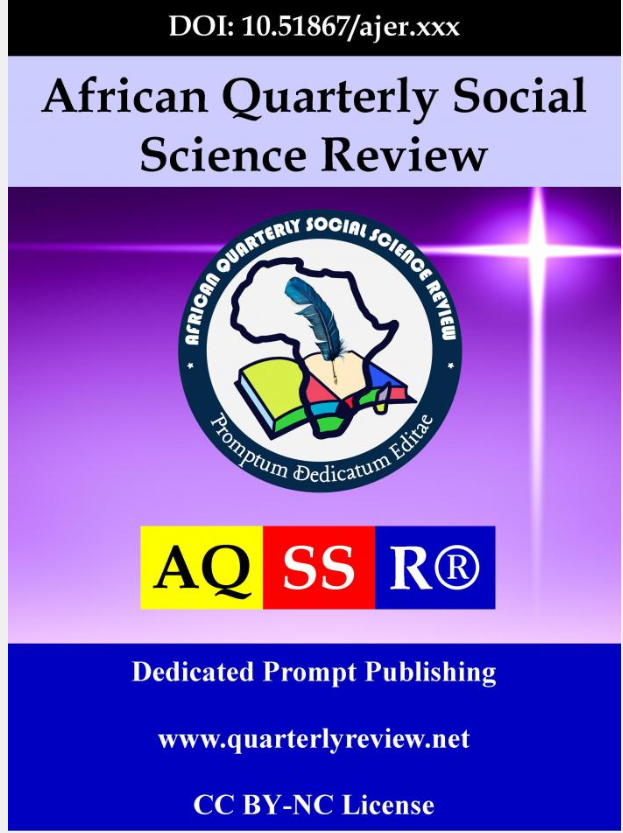 African Quarterly Social Science Review cover